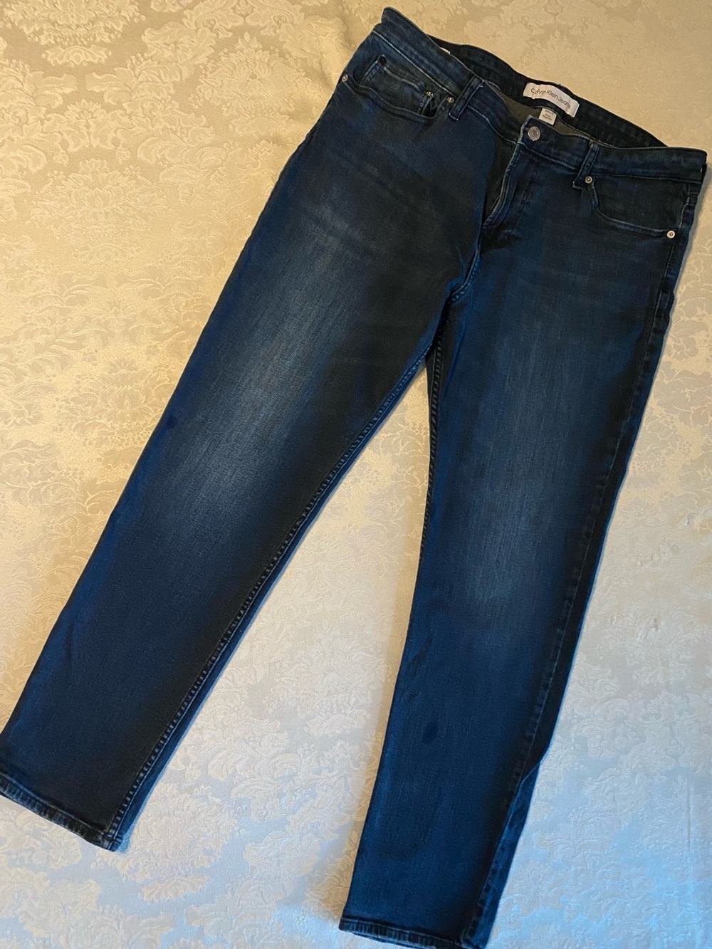 Men's Dark Blue Slim Fit Jeans